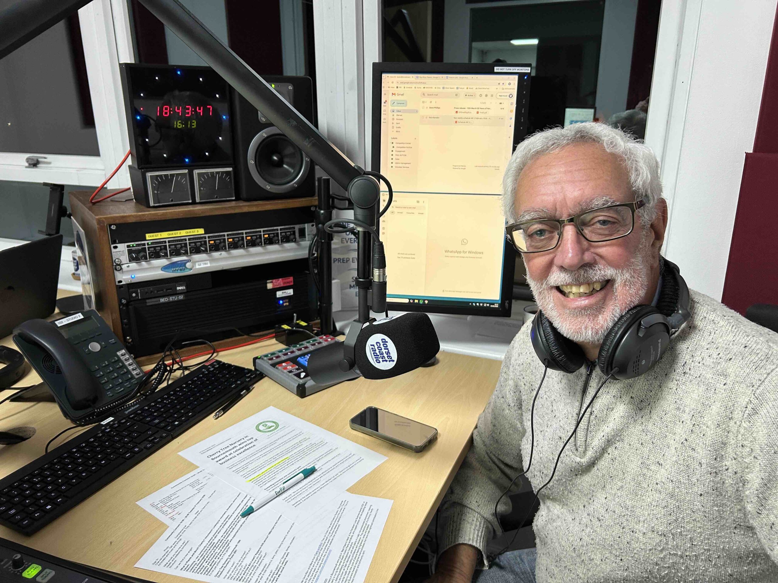Dorset Coast Radio features Plants and Minds live on the airwaves