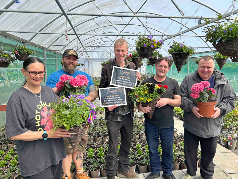Chestnut Nursery celebrates a double win at the Poole Local Business Awards 2026