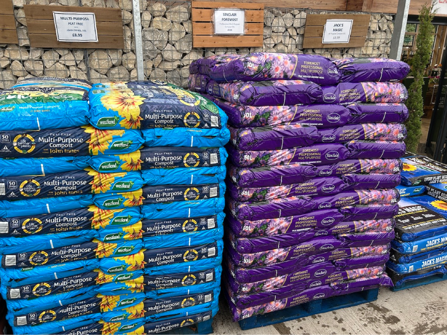 Compost and mulch