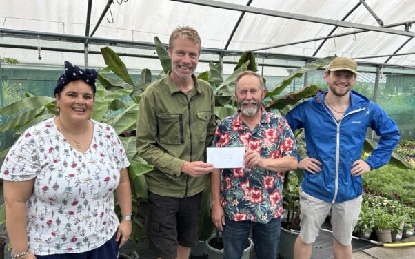 King of the jungle Mike Clifford raises almost £2,000 for Chestnut Nursery in Poole